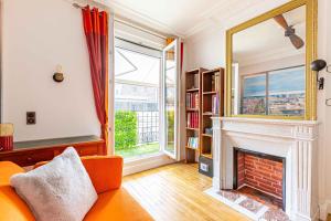 Appartements Auteuil Gericault - Appt haussmannien climatise : photos des chambres
