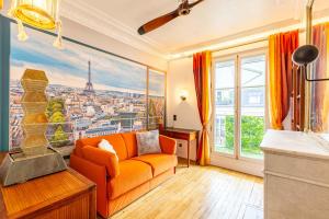 Auteuil Géricault - Appt haussmannien climatisé