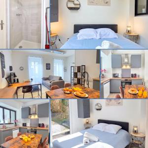 Appartements Le Metairie, Parking Prive, 5min de la Gare, Central : photos des chambres