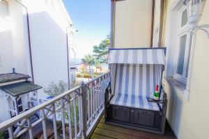 Strandgeflüster App2 - Strandpromenade seitlicher Meerblick, Strandkorb saisonal