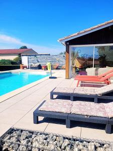 B&B / Chambres d'hotes Chambre Ocean Cosy Bordeaux Saint Emilion : photos des chambres