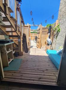 Appartements Haut de villa, terrasse, barbecue, velos : photos des chambres