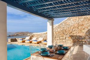 Excellent Mykonos Villa Villa Psarrou Gamma 3 Bedrooms Stunning Sea Views Psarrou
