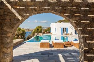 Excellent Mykonos Villa Villa Psarrou Delta 5 Bedrooms Stunning Sea Views