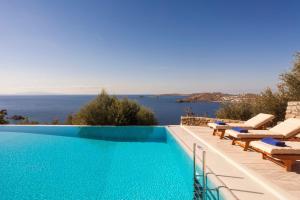 Excellent Mykonos Villa Villa Psarrou Epsilon 4 Bedrooms Stunning Sea View
