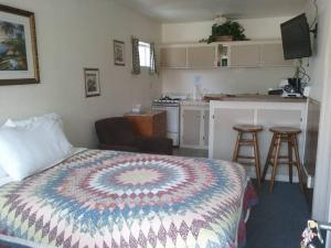 King Room with Kitchen room in Bishop Village Motel