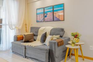 IT108 Excelente Apartamento Pé na Areia