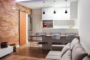 Moderno e encantador. Linda vista, em Alphaville.