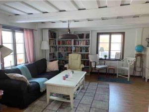 Cabin in the forest by the lake