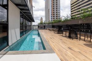 Apto Novo Central com piscina academia e Coworking