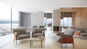 Căn hộ Master có sofa giường view sông Đồng Nai