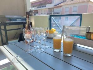 Charmant T1 climatisé avec Terrasse & Accès Piscine