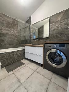 Maisons de vacances Moderne, climatise et barbecue prive : photos des chambres