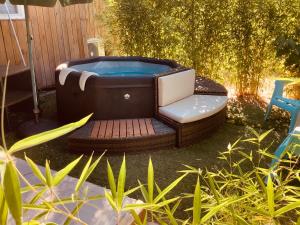 Studio indépendant proche Aix en Provence avec jacuzzi