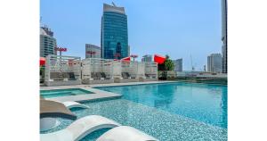 Stylish Studio - 5-min walk Burj Khalifa & Dubai Mall