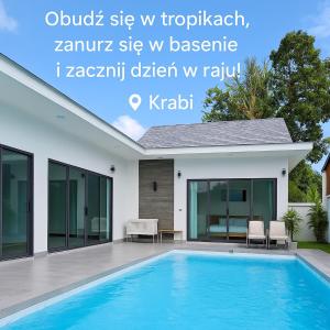 Villa Nataly LUXURY hotel House in Ao Nang Krabi private pool jacuzzi Palm free kitchen from airport