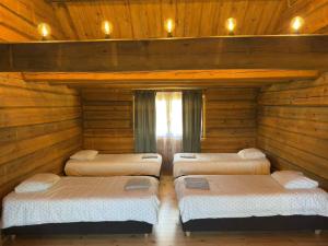 Privaatne maja metsas, kraanist voolab allikavesi