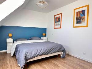 Maisons de vacances Ti Loc - Maison familiale - Proche de l-ocean et du Golfe du Morbihan : photos des chambres