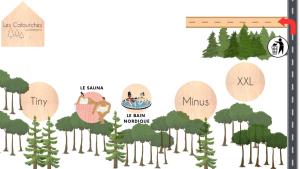 Maisons de vacances La Cafoutche Tiny - 5 personnes : Maison 1 Chambre