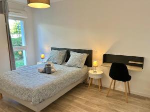 Appartements Appartement T2 Lanester -Centre avec terrasse : photos des chambres