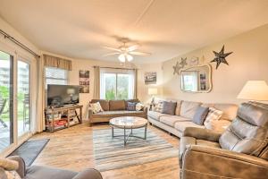 St Augustine Beach Condo with Patio and Pool Access!