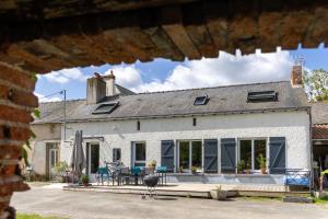 Chambres dhôtes, table dhôtes des Reinières proche La Loire à Vélo, 3 chambres 7 couchages