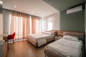 Deluxe Triple Room with Sea View room in Hotel Ble Ble Vlore