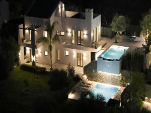 Magnificent Crete Villa 4 Bedrooms Villa Ãnthos Two Large Private Pools