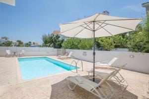 Central Protaras Villa 3 Bedrooms Private Pool Villa Dafnis Morfi