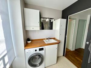 Maisons de vacances Avel Mor et sa VUE imprenable sur l-ile de St Cado : photos des chambres