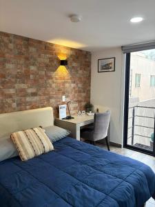 R05 DOUBLE STUDIO at ITESM CEM Full Services, Shared-Kitchen, Fridge ,Laundry, Smart TV, Parking, Balcony