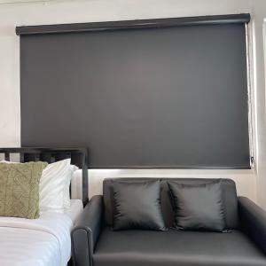 White & Black Cozy Room Heart of Nimman