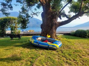 Vento Tivano Garten Ferienwohnung