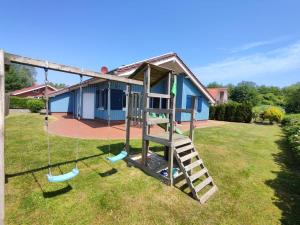 6 Personen Wellnessferienhaus mit Sauna, Whirlpool, zwei Toiletten und Kaminofen in Otterndorf