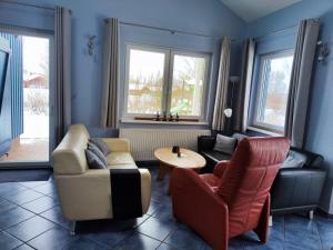 6 Personen Wellnessferienhaus mit Sauna, Whirlpool, zwei Toiletten und Kaminofen in Otterndorf