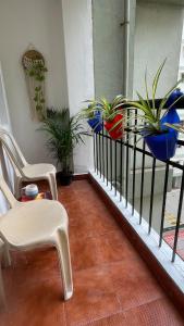 GreenFall 2 - Breezy Big 1BHK flat attach bath