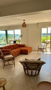 Villas Villa with panoramic sea view : photos des chambres