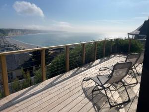 Villas Villa with panoramic sea view : photos des chambres