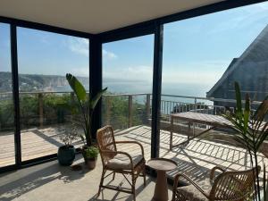 Villas Villa with panoramic sea view : photos des chambres