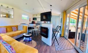 Campings Mobil-home 228 domaine de kerlann Pont Aven : photos des chambres