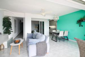 Fantastic terrace front of the beach