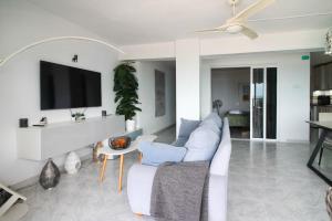 Fantastic terrace front of the beach