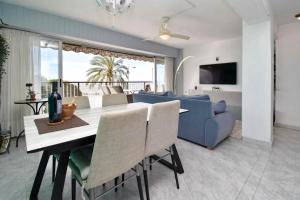 Fantastic terrace front of the beach