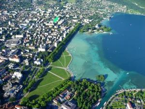 Appartements Lumineux 3 pieces a 350m du lac - Annecy quartier Imperial Plage Albigny : photos des chambres