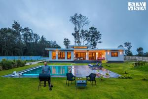 Stayvista at Serenova with big pvt pool and lawn - Your Luxury escape awaits !