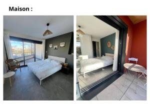 Appartements Deux hebergements a proximite pour un groupe de 12 personnes : photos des chambres