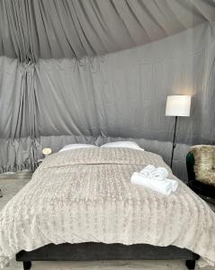 Glass domes at Arctic Ocean Lodge