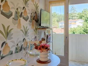 Appartements Studio renove 2 pers a Barbotan, proche du Lac de l-Uby ! - FR-1-841-18 : photos des chambres