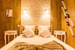 Appartements L-appart Chalet - Sauna - HyperCentre - Ambiance montagne : Appartement 1 Chambre