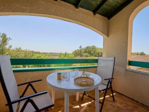 Appartements Charmant T2 avec balcon sud et wifi a Barbotan - FR-1-841-74 : photos des chambres